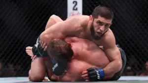 Islam Makhachev notches 16th consecutive victory at UFC 330
