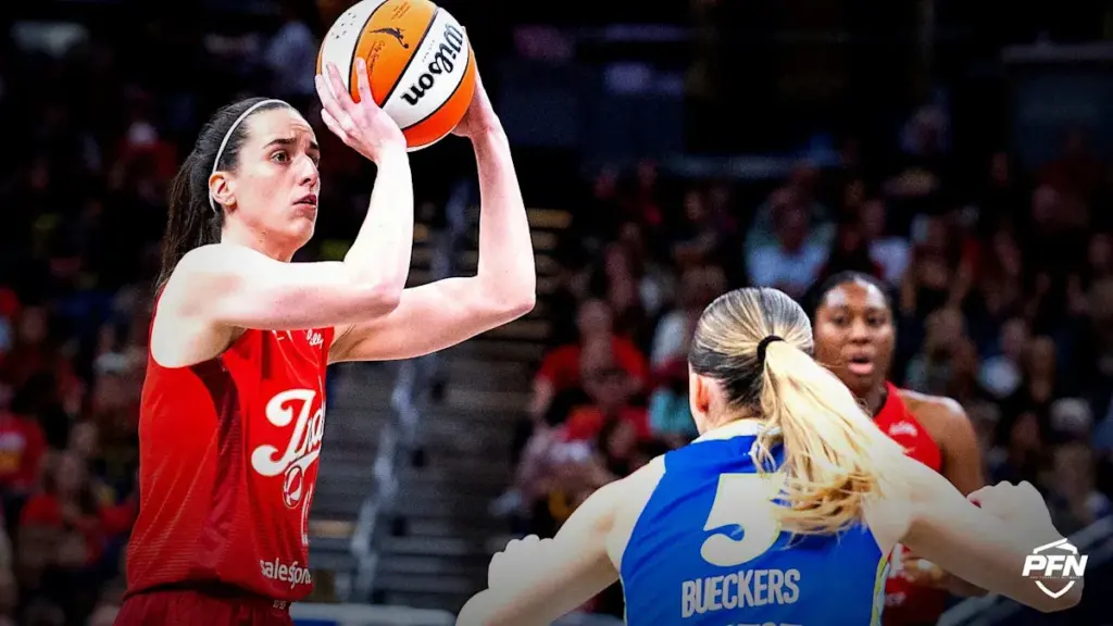 Clark bests Bueckers in clash of No. 1 picks as Fever top Wings