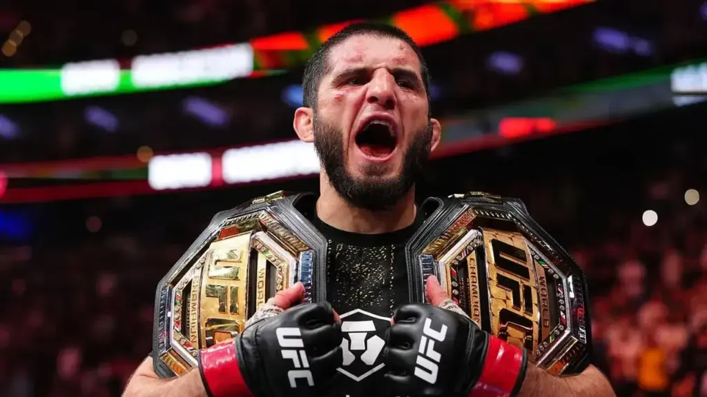 Islam Makhachev Responds to Max Holloway's Criticism About Holding Two UFC Belts