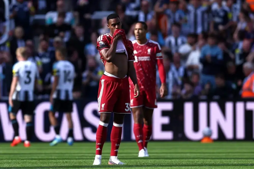 Newcastle boss Jaissle: 'Careful' to avoid being fined after 'really soft' penalty vs. Liverpool