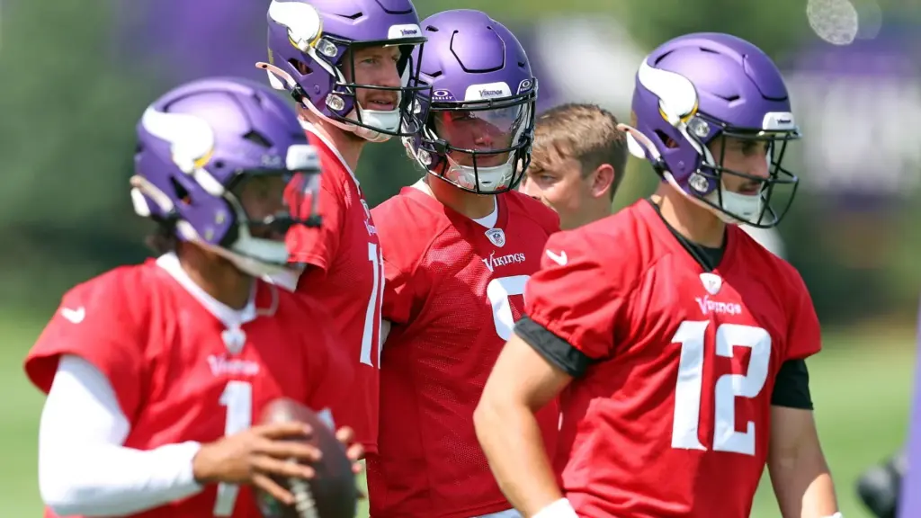 J.J. McCarthy speaks, then Vikings release first unofficial depth chart - Star Tribune
