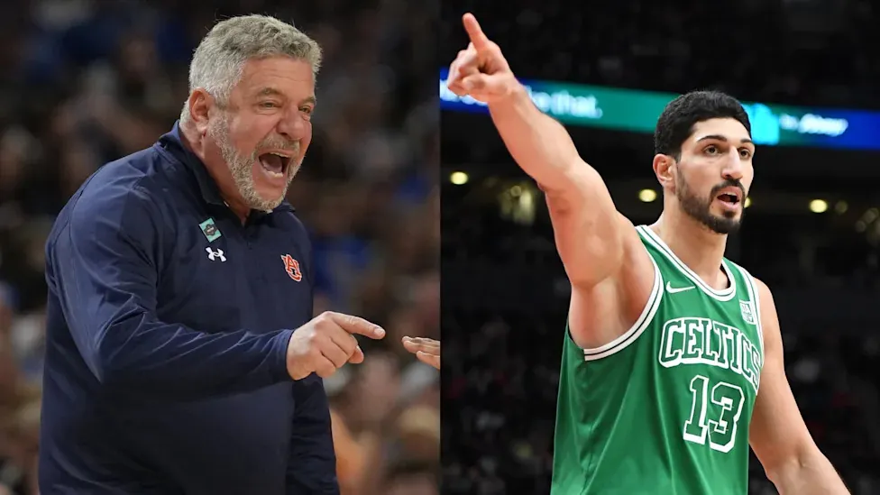 Bruce Pearl, Enes Kanter Freedom © Imagn