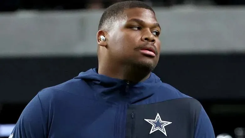 Dallas Cowboys defensive tackle Quinnen Williams.