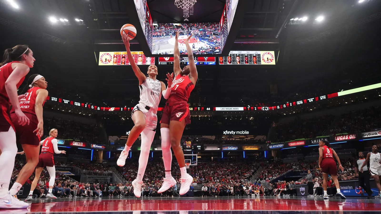 Las Vegas Aces v Indiana Fever