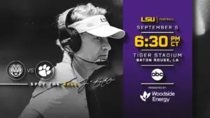 College football Week 1 scores, results: LSU dismantles Clemson, Michigan wins amid controversy